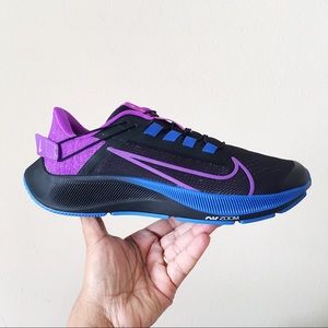 Nike Black and Purple Women's Nike Zoom Sneakers